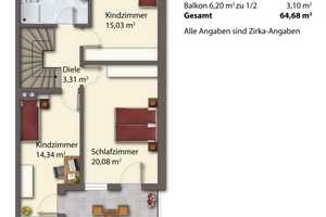 ATTRAKTIVE DOPPELHAUSHÄLFTE MIT POOL UND GARAGE – Dachau (Kreis) – Vorschaubild 17