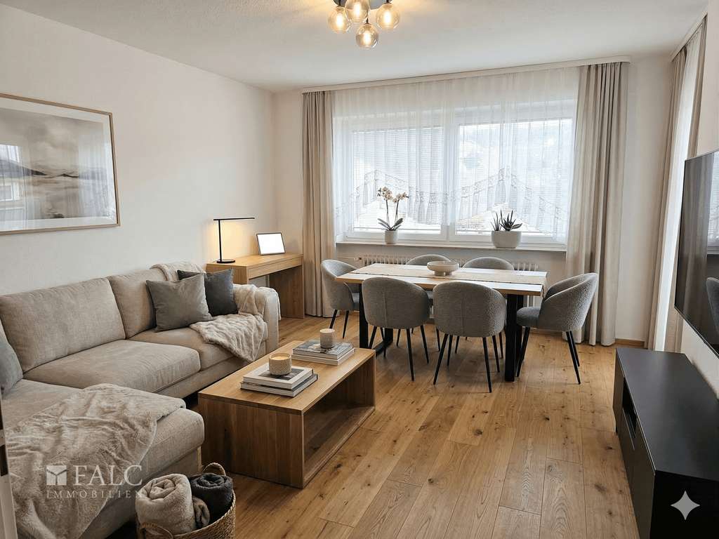 Immobilie in Rohrdorf - Traumhafter Blick auf die Nagold inklusive - gut geschnittene 2-Zimmerwohnung - Bild 4