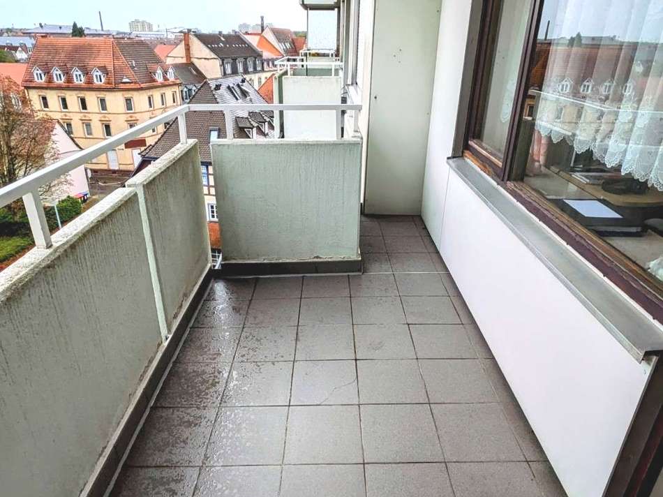 Balkon nach Süden