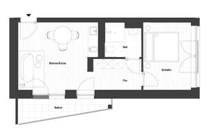 Kernsanierte 2-Zimmer Wohnung im Herzen Flingerns |  mit moderner Einbauküche! – Lindenstraße 95, 40233 Flingern Nord, Düsseldorf – Vorschaubild 16