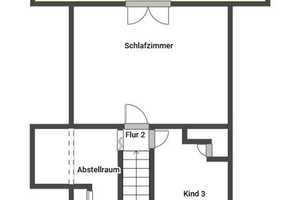 Eigenheim für Ruheliebende mit  großen Garten, Terrasse und Garage in Waldrandlage – Rhön-Grabfeld (Kreis) – Vorschaubild 17