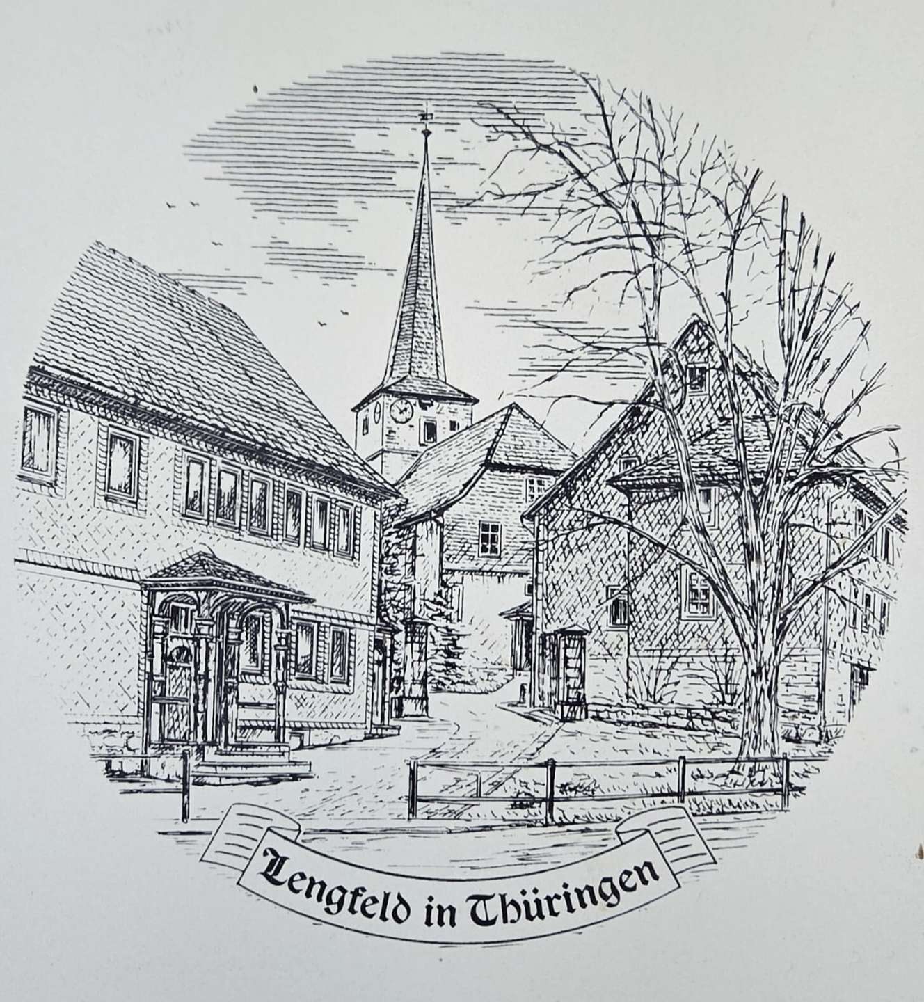 Denkmalobjekt: Das Pfarrhaus zu Lengfeld, Schulstr. 2, Hildburghausen Kreis – Bild 2