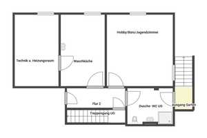 Wohnen auf einer Ebene: Bungalow mit Garten, Keller, Zwei Garagen und Freistellplatz – Zollernalbkreis – Vorschaubild 27