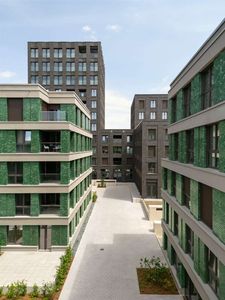 Erstbezug am Naturschutzgebiet: 2 Zimmer Wohnung mit Loggia im 3.OG, 64,02 m²