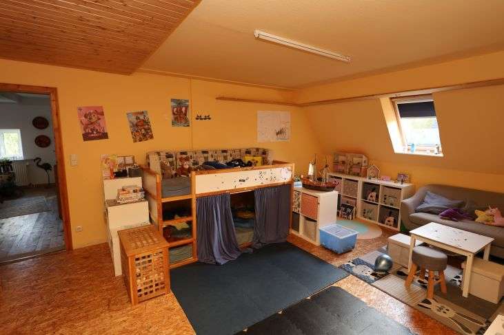 Immobilie in Dörpling - Ehemalige, modernisierte Dorfschule mit Doppelhauskonzept auf idyllischem Grundstück in Dörpling b.  - Bild 35