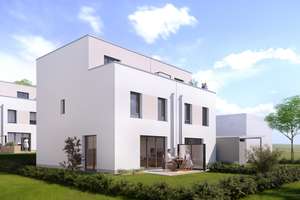 Die clevere Alternative zu Stuttgart: Wohnen in Ditzingen |KfW55-Flachdachhaus mit ca. 117 m² – Ob dem Korntaler Weg -, 71254 Ditzingen – Vorschaubild 3