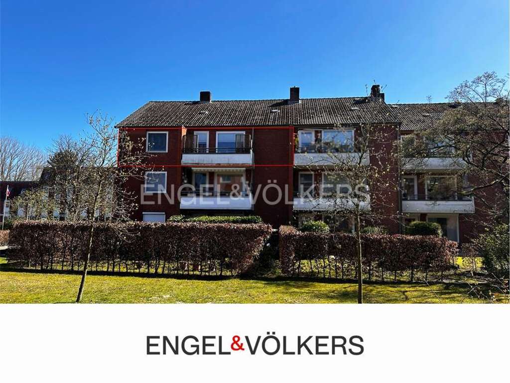 Immobilie in Norderstedt - Moderne 4-Zimmer-Wohnung mit Garage und Balkon - Bild 0