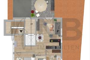 Über den Dächern von Sterkrade! Kernsaniertes Penthouse mitten in Sterkrade! – Die vollständige Adresse der Immobilie erhältst du vom Anbieter., 46145 Sterkrade-Mitte, Oberhausen – Vorschaubild 10