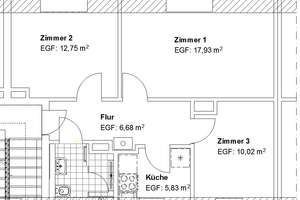 Moderne 3 ZKB im Forstfeld! – Wißmannstraße 10, 34123 Forstfeld, Kassel – Vorschaubild 2