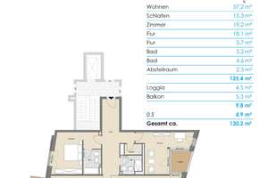 3-Zimmer-Neubauwohnung an der Kieler Hörn – Die vollständige Adresse der Immobilie erhältst du vom Anbieter., 24143 Gaarden-Ost, Kiel – Vorschaubild 9