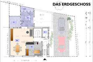 Großzügiges Haus mit Wintergarten, sep. Gebäudeteil mit  eigenem Eingang, PKW Stellplätze – Die vollständige Adresse der Immobilie erhältst du vom Anbieter., 65385 Rüdesheim am Rhein – Vorschaubild 3
