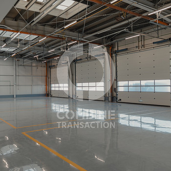 Ab SOFORT - Repräsentative, befahrbare Halle ca. 1.500 m² + ca. 440 m² Bürofläche