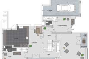 Top-Villenanwesen mit Pool & Park-Grundstück! Garden-Lounge-House! 4 Bäder! 2 Doppel-Garagen! – Die vollständige Adresse der Immobilie erhältst du vom Anbieter., 47269 Rahm, Duisburg – Vorschaubild 39