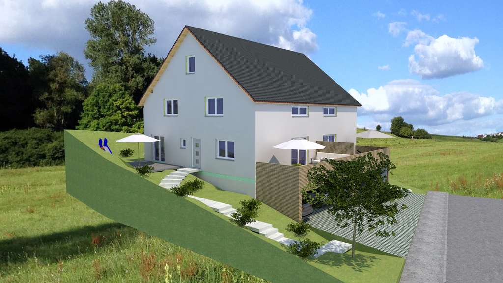 Immobilie in Wald - Neubau Doppelhaushälfte mit Platz für die ganze Familie - Bild 2