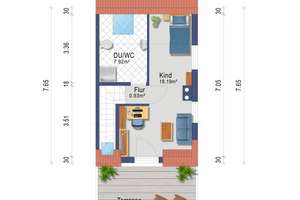 NEUBAU! REH mit großer Dachterrasse (18,32 m² !!!) und Hobbyraum – Die vollständige Adresse der Immobilie erhältst du vom Anbieter., 82205 Gilching – Vorschaubild 11