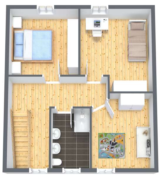 Grundriss Dachgeschoss