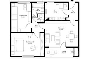 Zukunft mit Aussicht: 3-Zimmer-Hochhauswohnung mit Loggia! – Die vollständige Adresse der Immobilie erhältst du vom Anbieter., 72760 Sondelfingen, Reutlingen – Vorschaubild 13