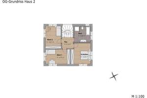 Ruhiges Neubauprojekt Einfamilienhaus (hintere Grundstückshälfte) – modern und energieeffizient (A+) – Die vollständige Adresse der Immobilie erhältst du vom Anbieter., 81825 Gartenstadt Trudering, München – Vorschaubild 10