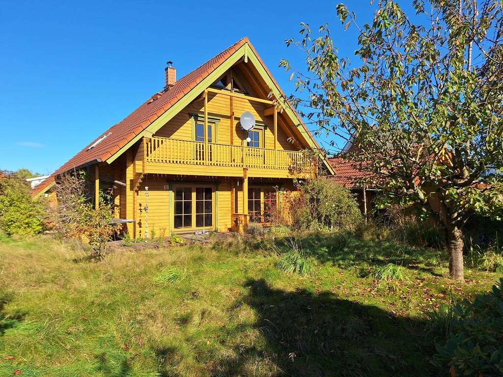 Immobilie in Sundhagen - Blockbohlenhaus in Brandshagen nahe Stralsund - Bild 0