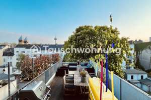 Tauschwohnung: Große Altbauwohnung mit 3 EtagenundDachterrasse im Belgischen
