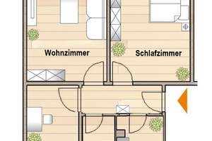 Bezug sofort möglich! 3-Raum-Wohnung, Badewanne, Aufzug, Balkon, PKW-Stellplatz! – Am Rosengarten 29, 6526 Sangerhausen – Vorschaubild 29