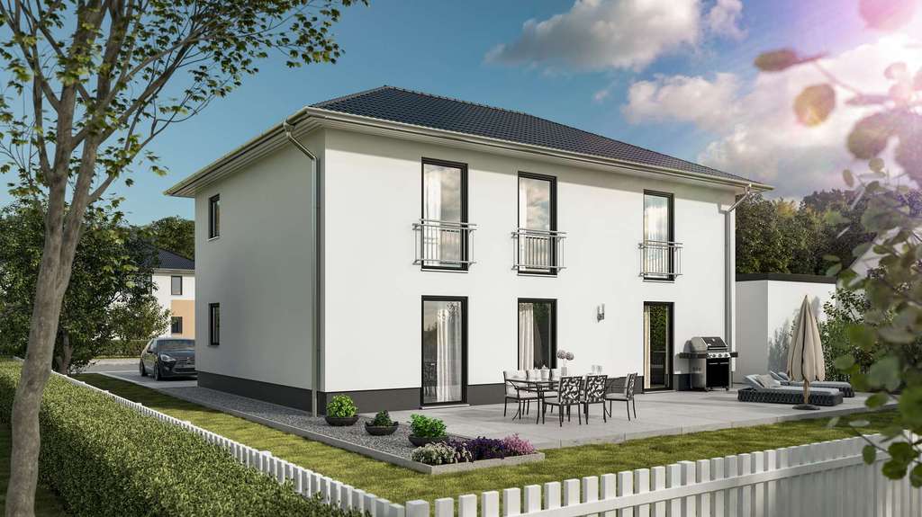 Immobilie in Steinbach am Donnersberg - Zweifamilienhaus, massiv gebaut, Preis inkl. Grundstück - Bild 0