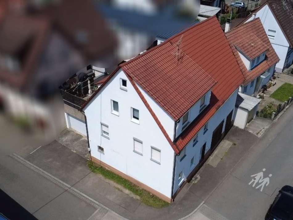 Hausansicht Drohne