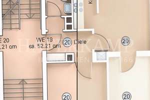 Schön gelegene 3 Zimmerwohnung in Sendling mit großem Hobbyraum – 81377 Am Waldfriedhof, München – Vorschaubild 10