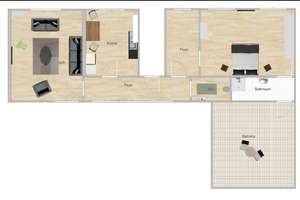  Apartment - 2 ZKB möbliert mit Terrasse u. Stellplatz in HD Altstadt – Zwingerstrasse 21, 69117 Altstadt, Heidelberg – Vorschaubild 11