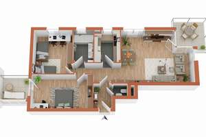 Kapitalanlage oder Eigenheim: vermietete 3-Zimmer-Wohnung in Toplage von Reutlingen – Anne-Frank-Straße 35, 72764 Reutlingen-Mitte, Reutlingen – Vorschaubild 7