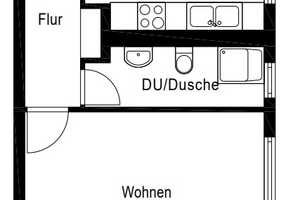 Möbilierte 1-Zimmer-Wohnung Oststadt nahe KIT – Tullastraße 0, 76131 Karlsruhe – Vorschaubild 5