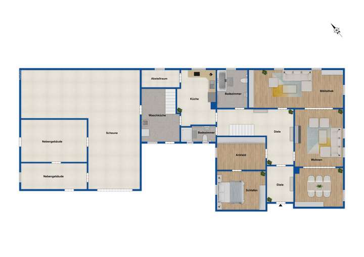 Grundriss Erdgeschoss