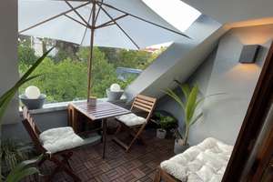 DG-Traum in Stuttgart-West: Dachterrasse, Klima, Stellplatz & Wallbox