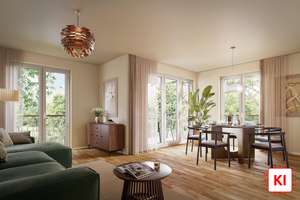GRUNDERWERBSSTEUER GESCHENKT! KFW55! - Moderne 3-Zimmer-Gartenwohnung – Die vollständige Adresse der Immobilie erhältst du vom Anbieter., 80995 Feldmoching, München – Vorschaubild 2