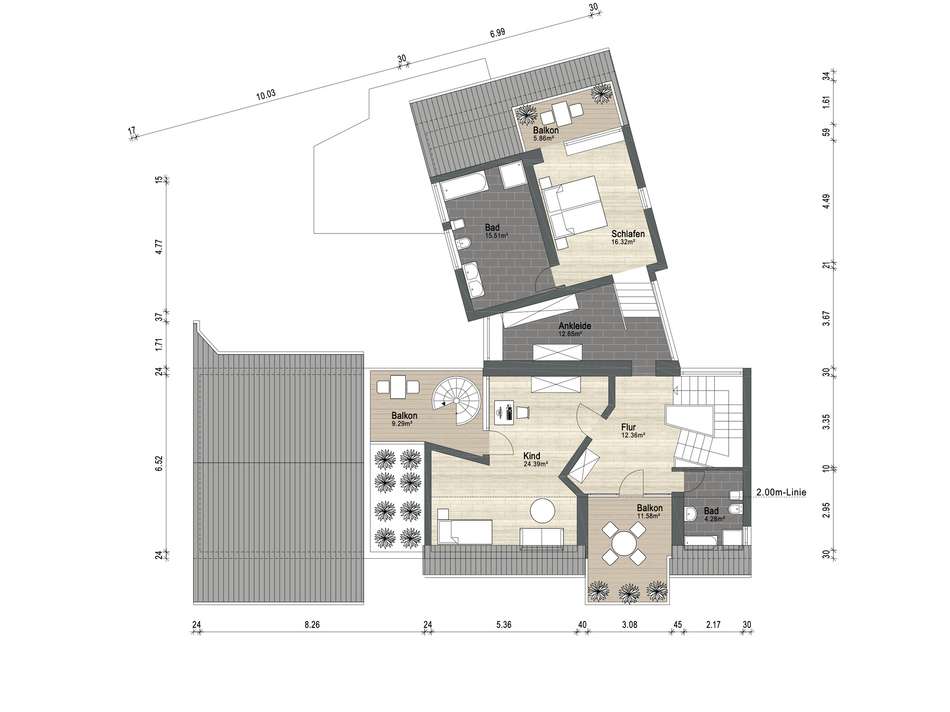 Grundriss DG
