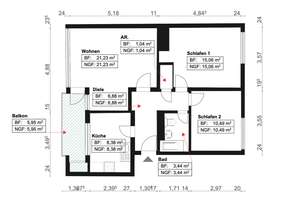 Mittelshuchting | Ansprechende 3-Zimmer-Wohnung mit Erbbaurecht – Die vollständige Adresse der Immobilie erhältst du vom Anbieter., 28259 Mittelshuchting, Bremen – Vorschaubild 12