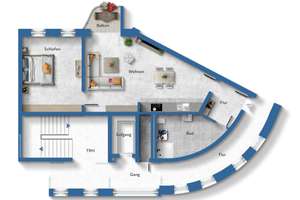 Moderne Zweizimmerwohnung mit Tiefgaragenstellplatz in zentraler Wohnlage von Oldenburg-Kreyenbrück – Die vollständige Adresse der Immobilie erhältst du vom Anbieter., 26133 Kreyenbrück, Oldenburg (Oldenburg) – Vorschaubild 13