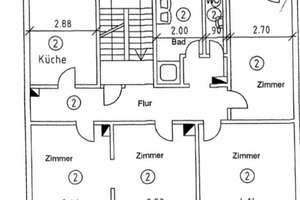 Voll vermietete 4 Zimmer WG - attraktive Kapitalanlage mit sofortiger Mieteinahme – Rheinstraße 58, 76185 Mühlburg, Karlsruhe – Vorschaubild 8