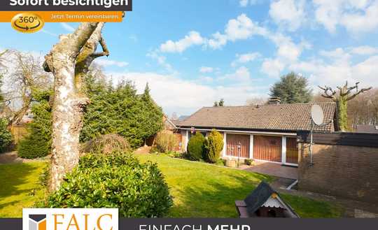 Bungalow am Wald mit Keller, Garage und großem Garten