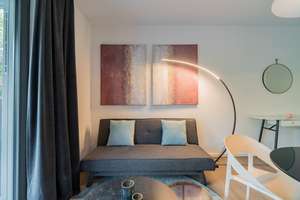 Hochwertig möblierte 1,5-Zimmerwohnung im Dreieck Friedrichshain, Kreuzberg und Neukölln – Die vollständige Adresse der Immobilie erhältst du vom Anbieter., 12435 Alt-Treptow, Berlin – Vorschaubild 3