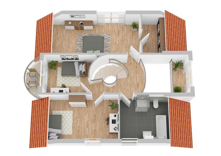 DG Grundriss Stadthaus Grunewa