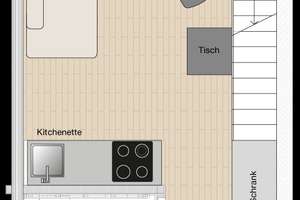 Galerieapartment über 2 Ebenen - Fitness im Haus – Am Oberwiesenfeld 9, 80809 Am Riesenfeld, München – Vorschaubild 14