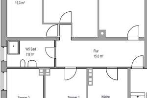 Großzügige 5-Zimmer-Wohnung in Hannover Ricklingen – Pfarrstraße 60, 30459 Ricklingen (Ortsteil), Hannover – Vorschaubild 10
