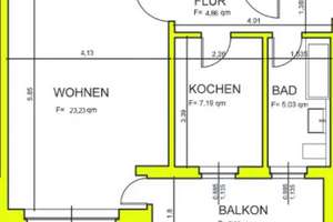 Helle 1-Zimmer-Wohnung mit Balkon zur Südseite nahe Herrenhäuser Gärten – Altenauer Weg 10, 30419 Burg, Hannover – Vorschaubild 8