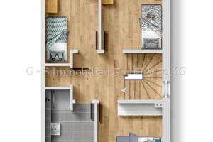 PROVISIONSFREI-Energieeffizienzhaus KW 55-Bj.24 mit Dachterrasse im Wohnquartier "Heinrich der Löwe" – Die vollständige Adresse der Immobilie erhältst du vom Anbieter., 38126 Innenstadt, Braunschweig – Vorschaubild 12