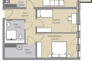 Neubau-Dreizimmerwohnung in Ammersbek – Die vollständige Adresse der Immobilie erhältst du vom Anbieter., 22949 Ammersbek – Vorschaubild 9