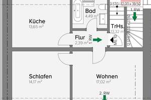 Stilvoll modernisiert: 2-Zimmer-Wohnung in Krefeld – Blumentalstraße 116, 47803 Stadtmitte, Krefeld – Vorschaubild 6