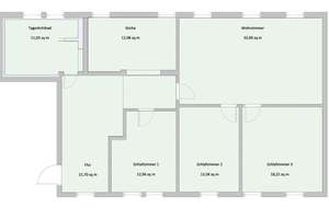 4 Zimmer WHG - Modern & Komfortabel dimensioniert im Quartier Frauentor - Top Ausblick – Johannisstrasse 22, 99974 Mühlhausen/Thüringen – Vorschaubild 12