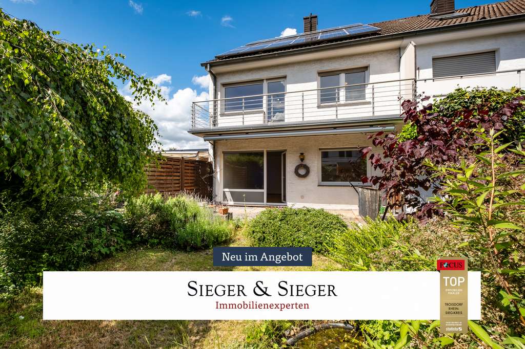Traumhaftes Wohnen in Müllekoven – Charmante Doppelhaushälfte mit Balkon, Terrasse & Garten!