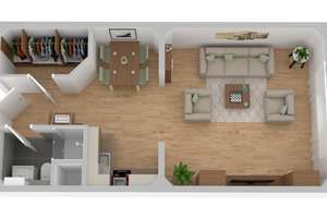 Vermietetes 1-Zimmer-Appartment - Kauf Nebenwohnung möglich – An der Holsatiamühle 1, 24149 Neumühlen-Dietrichsdorf, Kiel – Vorschaubild 17